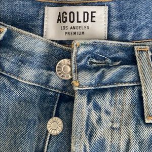 AGolde Dee Short in Ricochet